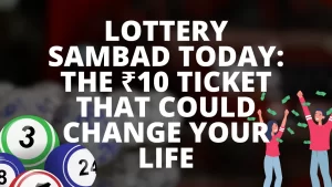 Lottery Sambad Today