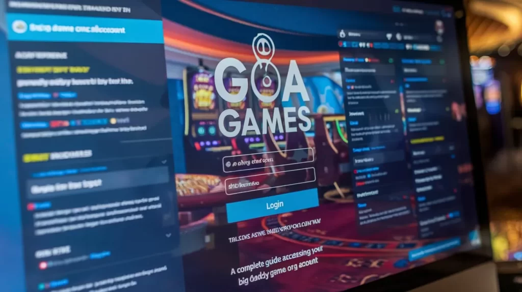 goa games login